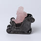 1 Set Santa Claus with Sled Crystal Carvings for Christmas Best Crystal Wholesalers