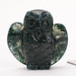 2" Moss Agate Owl Carvings Animal Bulk Best Crystal Wholesalers