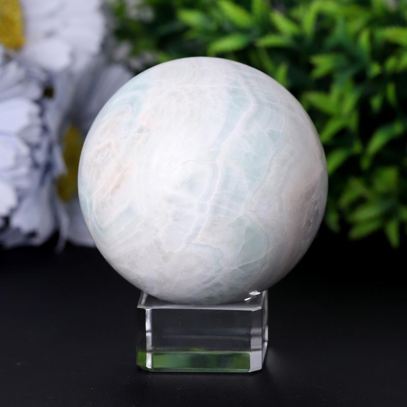 2.0"-4.0" Larimar Sphere Best Crystal Wholesalers