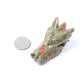 Unakite Dragon Head Carvings