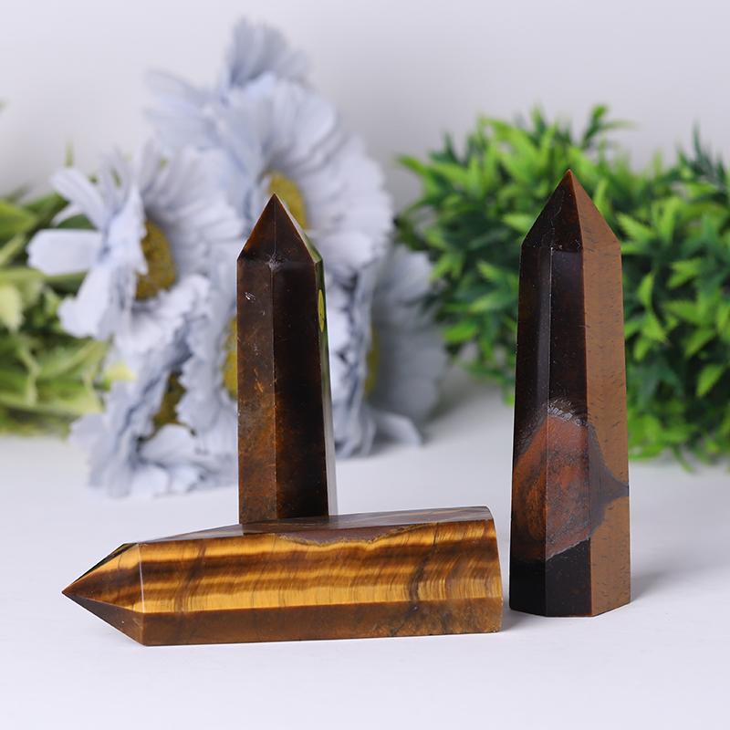 Tiger Eye Towers Points Bulk For Decoration Best Crystal Wholesalers