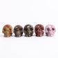2" Dragon Blood Stone Crystal Skull Carvings Best Crystal Wholesalers