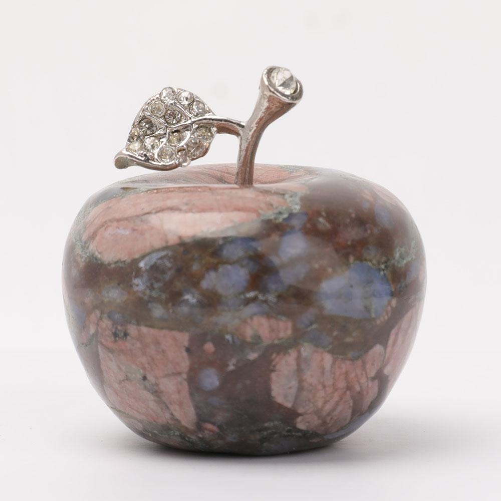 2" Crystal Apple Carvings Best Crystal Wholesalers