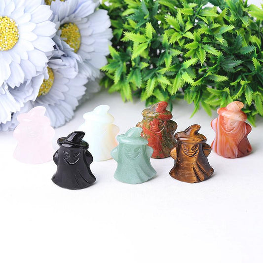 1.5" The Ghost Crystal Carvings for Halloween Best Crystal Wholesalers