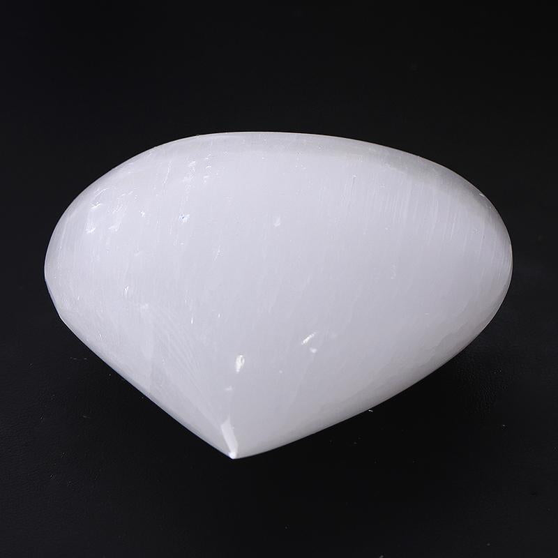 3" Selenite Heart Shape Carving Bulk Best Crystal Wholesalers