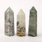 Set of 3 Grass Jasper Towers Points Bulk Best Crystal Wholesalers
