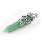 Hexagonal Wire Wrapped Pointed Quartz Pendant Best Crystal Wholesalers