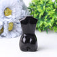 3" Black Obsidian Crystal Model Carvings Best Crystal Wholesalers