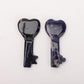 3" Sodalite Heart Key Carvings 1pc Model Bulk Best Crystal Wholesalers
