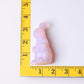 3.3" Pink Opalite Rabbit Crystal Carvings Best Crystal Wholesalers