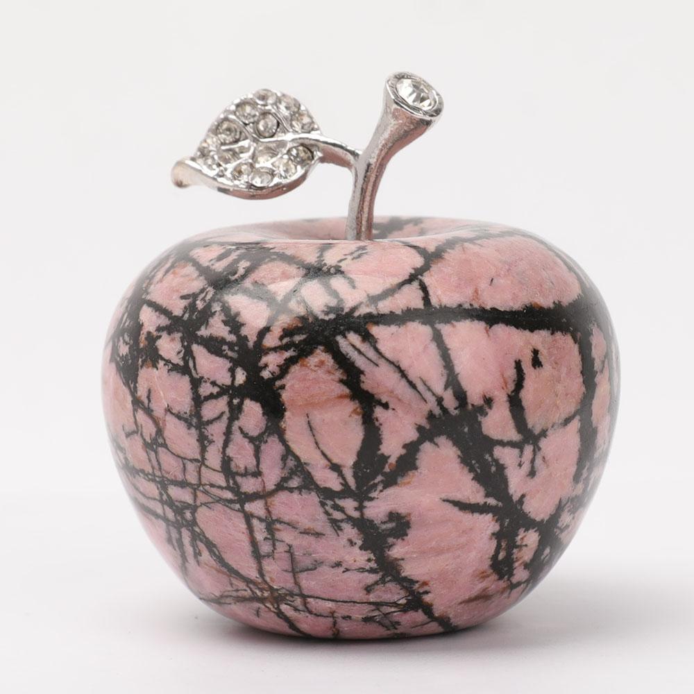 2" Crystal Apple Carvings Best Crystal Wholesalers